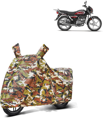 AutoRetail Two Wheeler Cover for Hero(Splendor Plus, Multicolor)