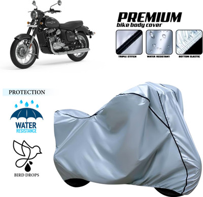 CODOKI Waterproof Two Wheeler Cover for JAWA(350, Silver)