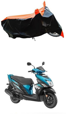 VESMEI Two Wheeler Cover for Yamaha(Ray-ZR 125FI BS6, Orange)