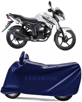 R Rayvin Star Two Wheeler Cover for Yamaha(SZ X, Blue)