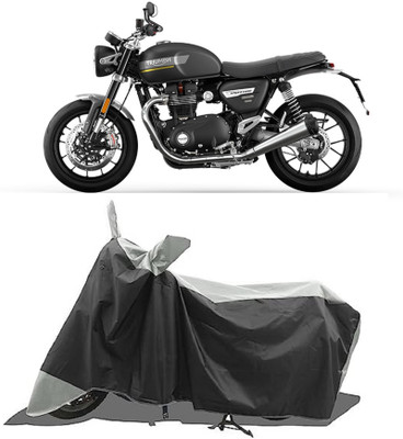 GROFATIK Two Wheeler Cover for Triumph(Speed Twin, Grey)