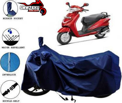 smwzxyu Waterproof Two Wheeler Cover for Kawasaki(Blue)