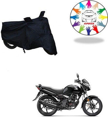 DeepShakshi AUTOMOTIVE Waterproof Two Wheeler Cover for Bajaj(Pulsar, Black)