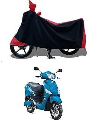 KEDIT Two Wheeler Cover for Hero(Electric Optima, Red)