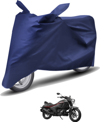 Caronix Waterproof Two Wheeler Cover for Suzuki(Intruder 250, Blue)