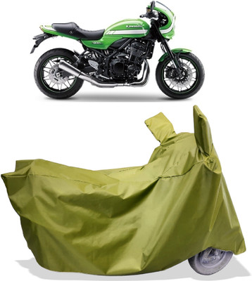 Amexride Two Wheeler Cover for Kawasaki(Z900 RS Cafe Racer, Maroon)