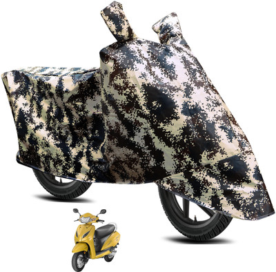 Auto Hub Waterproof Two Wheeler Cover for Honda(Activa 5G, Multicolor)