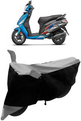 NEXTON Waterproof Two Wheeler Cover for Hero(Maestro Edge 110 BS6, Black, Grey)