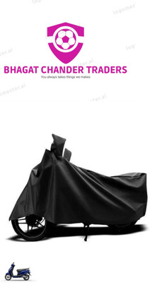 bhagat chander traders Waterproof Two Wheeler Cover for Suzuki(Access 125, Black)