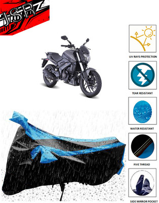 J S R Waterproof Two Wheeler Cover for Bajaj(Dominar 250, Blue)