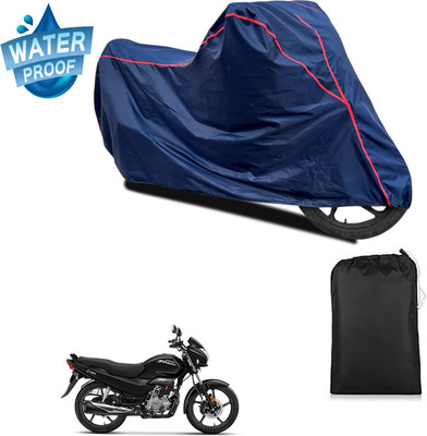 PAGORA Waterproof Two Wheeler Cover for Hero(Super Splendor, Blue)