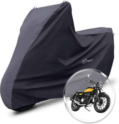 Neodrift Two Wheeler Cover for Honda(CB350RS, Grey, Black)