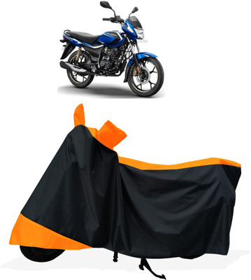 Tricway Two Wheeler Cover for Bajaj(Platina, Orange)
