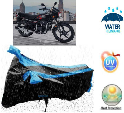 MMSSTAR Waterproof Two Wheeler Cover for Hero Electric(FZ-25 BS6, Black)