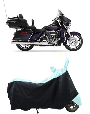 Coxtor Waterproof Two Wheeler Cover for Harley Davidson(CVO Limited, White)