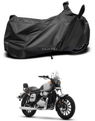 Duffel Two Wheeler Cover for Yezdi(Roadster, Black)