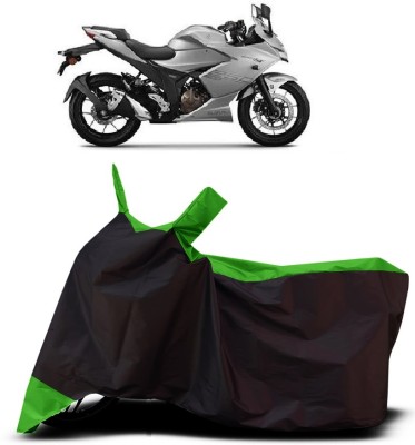 VESMEI Two Wheeler Cover for Suzuki(Gixxer SF 250, Green)