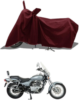 DeepShakshi AUTOMOTIVE Two Wheeler Cover for Bajaj(Avenger 220 DTS-i, Maroon)