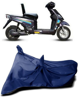 AASHTIK MART Two Wheeler Cover for Hero(Electric NYX, Blue)