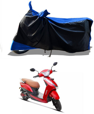 DeepShakshi AUTOMOTIVE Waterproof Two Wheeler Cover for Ampere(Magnus Pro, Blue)