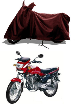 GROFATIK Two Wheeler Cover for Hero(Ambition, Maroon)