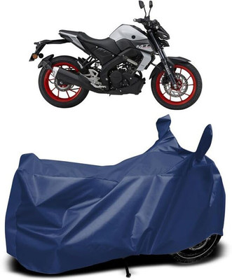 AASHTIK MART Two Wheeler Cover for Yamaha(MT-15, Black)