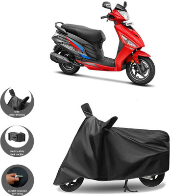 WMIZEXA Waterproof Two Wheeler Cover for Hero(Maestro, Black)