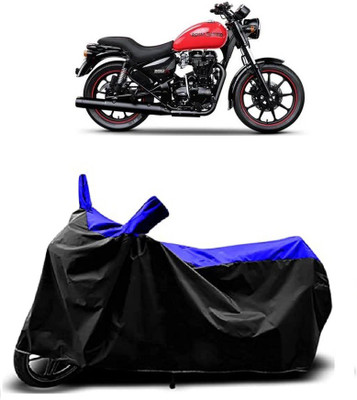 VESMEI Two Wheeler Cover for Royal Enfield(Thunderbird 500, Blue)