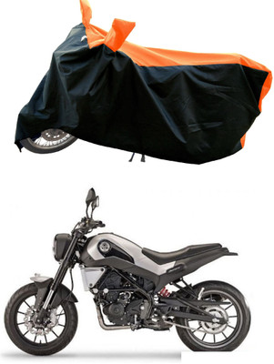 AESTRYD Two Wheeler Cover for Benelli(Leoncino 250, Orange)