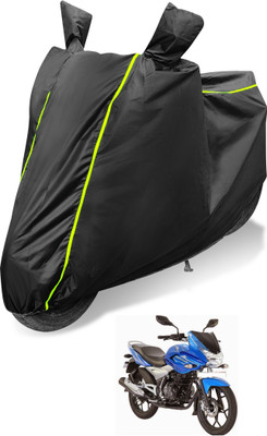 MOCKHE Waterproof Two Wheeler Cover for Bajaj(Discover 150 f, Black)