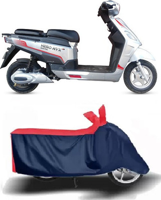DeepShakshi AUTOMOTIVE Waterproof Two Wheeler Cover for Hero Electric(Electric NYX e5, Blue)