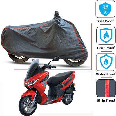 FAMEXON Waterproof Two Wheeler Cover for Aprilia(SR 150, Grey)
