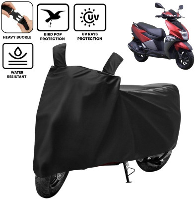 kerwa Two Wheeler Cover for TVS(Ntorq 125, Black)