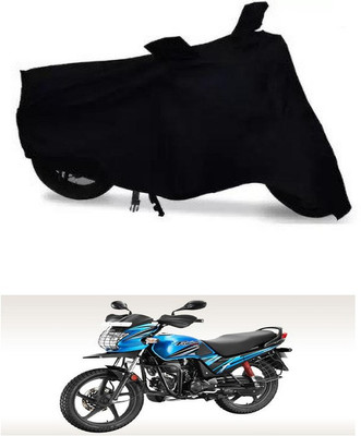 AutoGalaxy Waterproof Two Wheeler Cover for Hero(Passion Pro TR, Black)