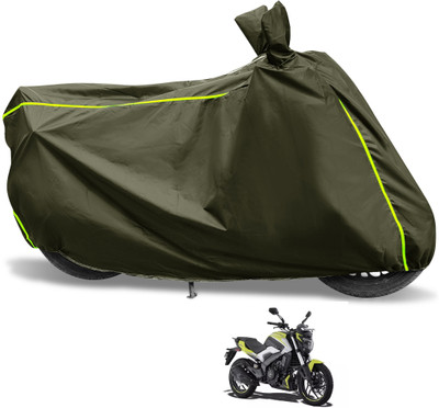 Euro Care Waterproof Two Wheeler Cover for Bajaj(Dominar 250, Green)