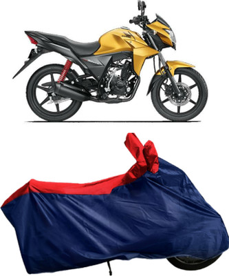 Autofly Waterproof Two Wheeler Cover for Honda(CB Twister, Blue, Red)