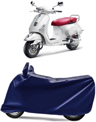 Swarish Two Wheeler Cover for Piaggio(Vespa VXL, Blue)