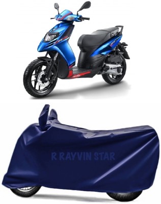 R Rayvin Star Two Wheeler Cover for Aprilia(SR 125, Blue)