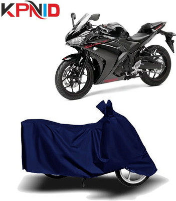 KPIND Waterproof Two Wheeler Cover for Yamaha(YZF R3, Blue)