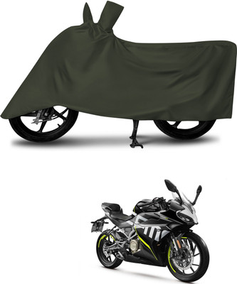 DeepShakshi AUTOMOTIVE Waterproof Two Wheeler Cover for CFMoto(250SR, Green)