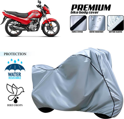CODOKI Waterproof Two Wheeler Cover for Hero(MotoCorp Super Splendor, Silver)