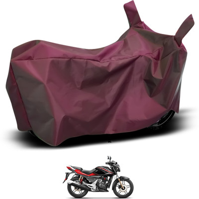 GOSHIV-car and bike accessories Waterproof Two Wheeler Cover for Hero(CBZ Extreme, Maroon)