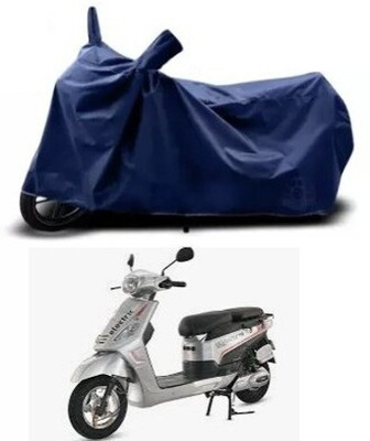 JVBRANGI Two Wheeler Cover for Hero(Electric Atria, Blue)