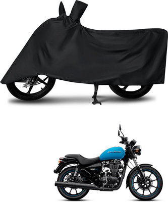 DeepShakshi AUTOMOTIVE Waterproof Two Wheeler Cover for Royal Enfield(Thunderbird 500, Black)