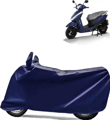 aksmit Two Wheeler Cover for Ampere(Magnus, Blue)
