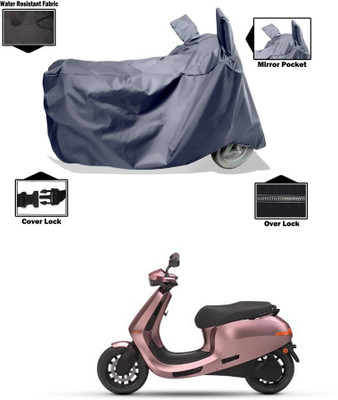 CODOKI Waterproof Two Wheeler Cover for Ola(Grey)