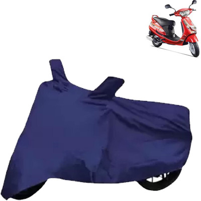 DeepShakshi AUTOMOTIVE Waterproof Two Wheeler Cover for Mahindra(Gusto, Blue)