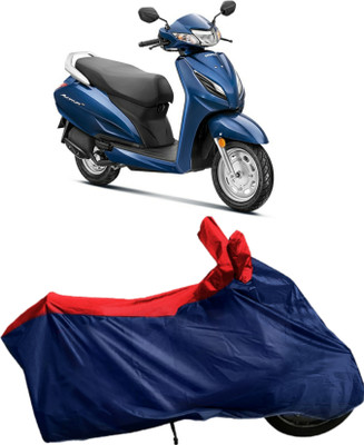 Autofly Waterproof Two Wheeler Cover for Honda(Activa 6G, Blue, Red)