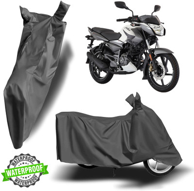 NG Auto Front Waterproof Two Wheeler Cover for Bajaj(Pulsar NS125, Grey)