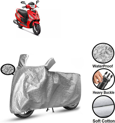 CODOKI Waterproof Two Wheeler Cover for Hero(Maestro Edge 110 BS6, Silver)